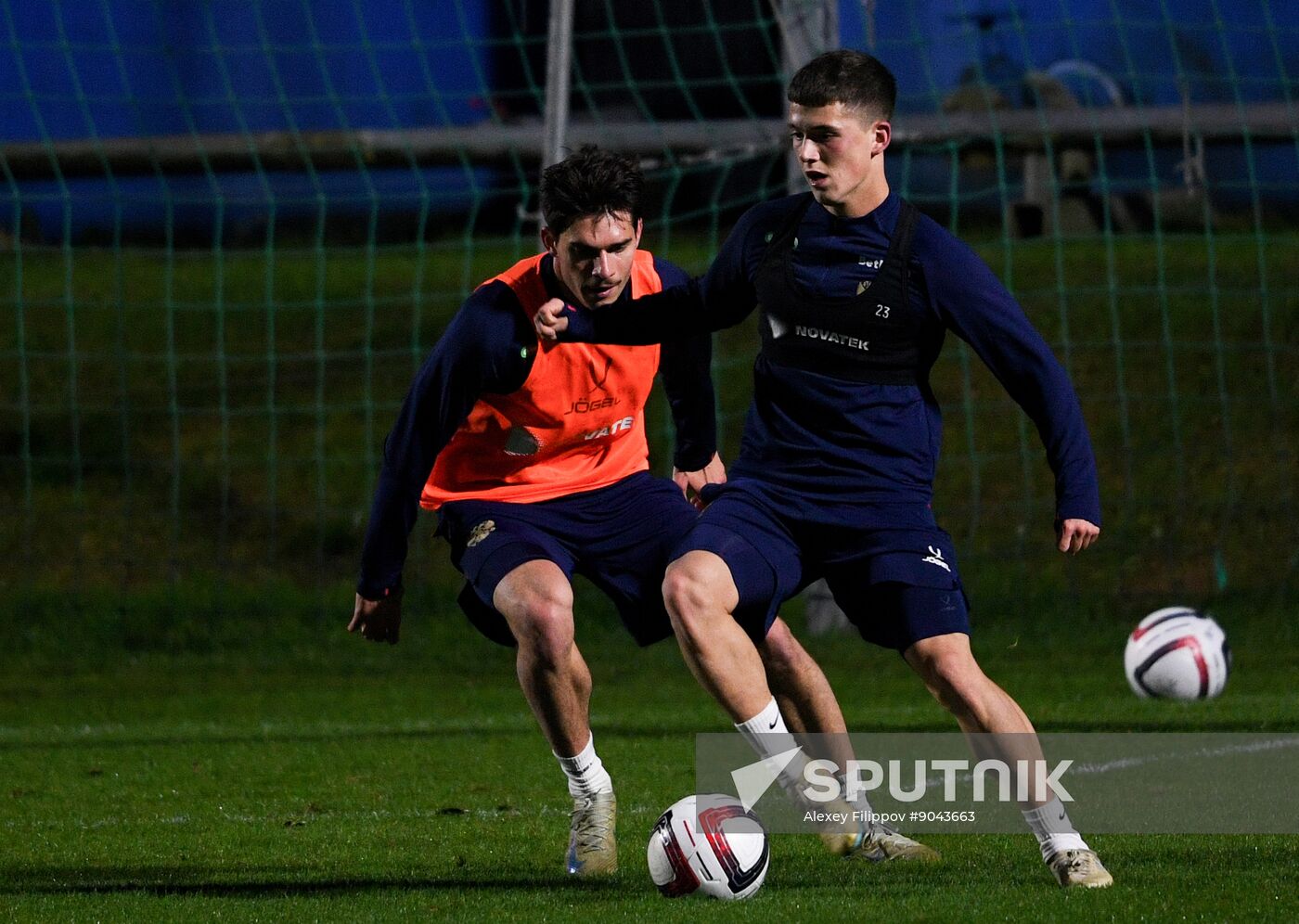 Russia Soccer Friendly Russia Training