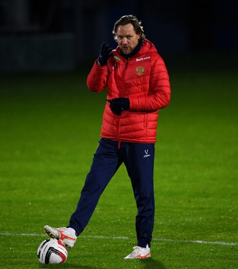 Russia Soccer Friendly Russia Training