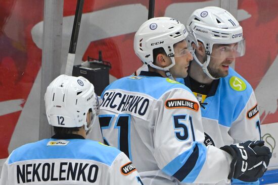 Russia Ice Hockey Kontinental League Spartak - Sibir