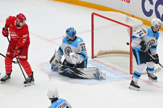 Russia Ice Hockey Kontinental League Spartak - Sibir