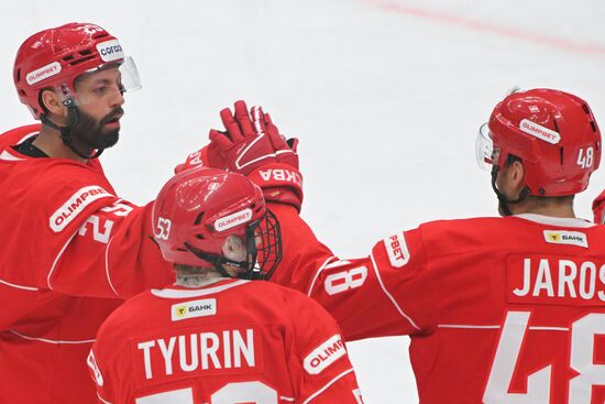 Russia Ice Hockey Kontinental League Spartak - Sibir