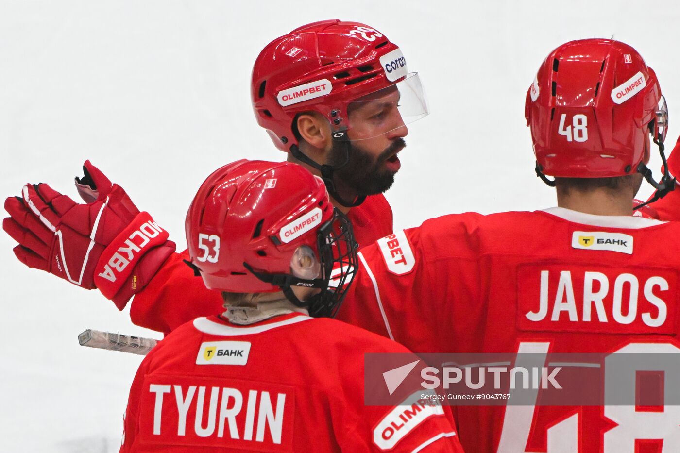 Russia Ice Hockey Kontinental League Spartak - Sibir