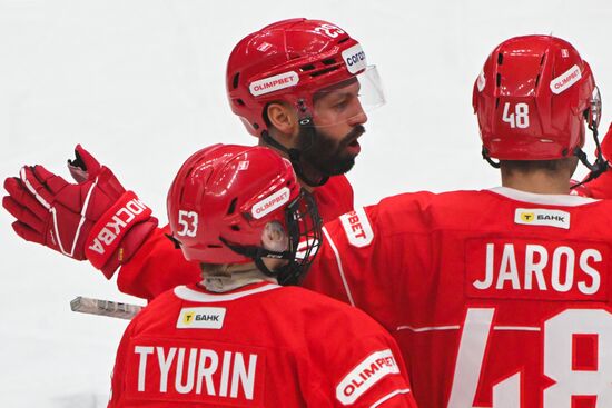 Russia Ice Hockey Kontinental League Spartak - Sibir