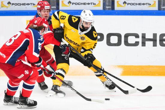 Russia Ice Hockey Kontinental League CSKA - Severstal