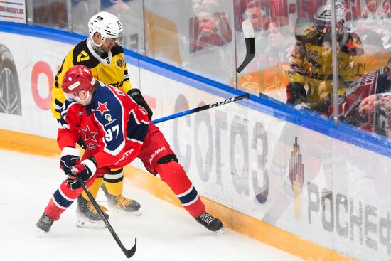 Russia Ice Hockey Kontinental League CSKA - Severstal