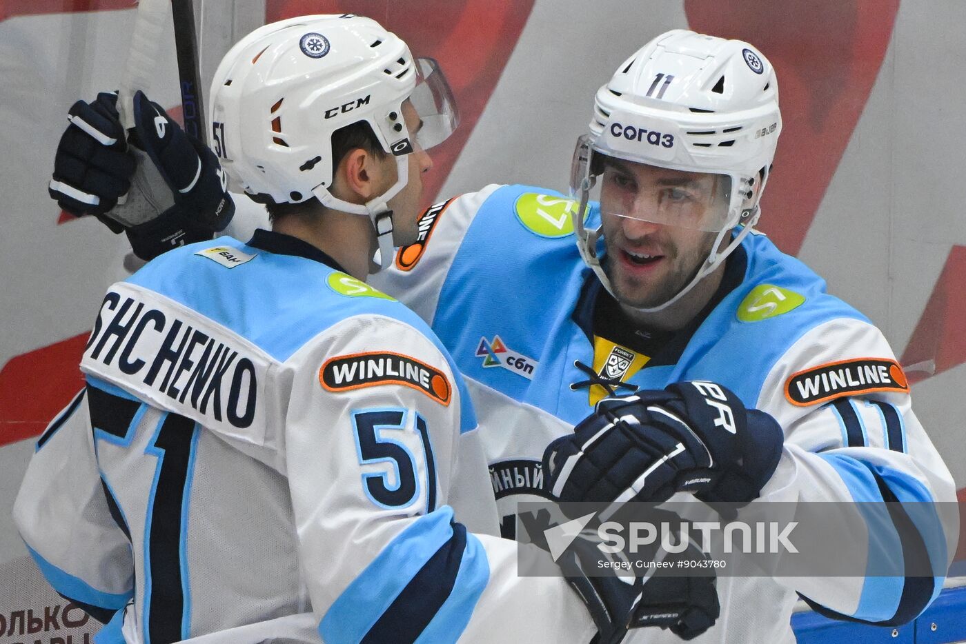 Russia Ice Hockey Kontinental League Spartak - Sibir