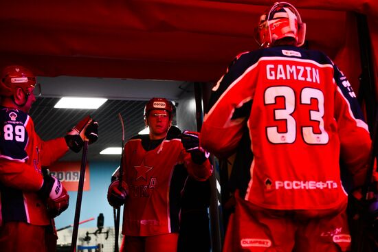 Russia Ice Hockey Kontinental League CSKA - Severstal