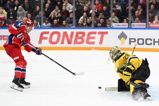 Russia Ice Hockey Kontinental League CSKA - Severstal