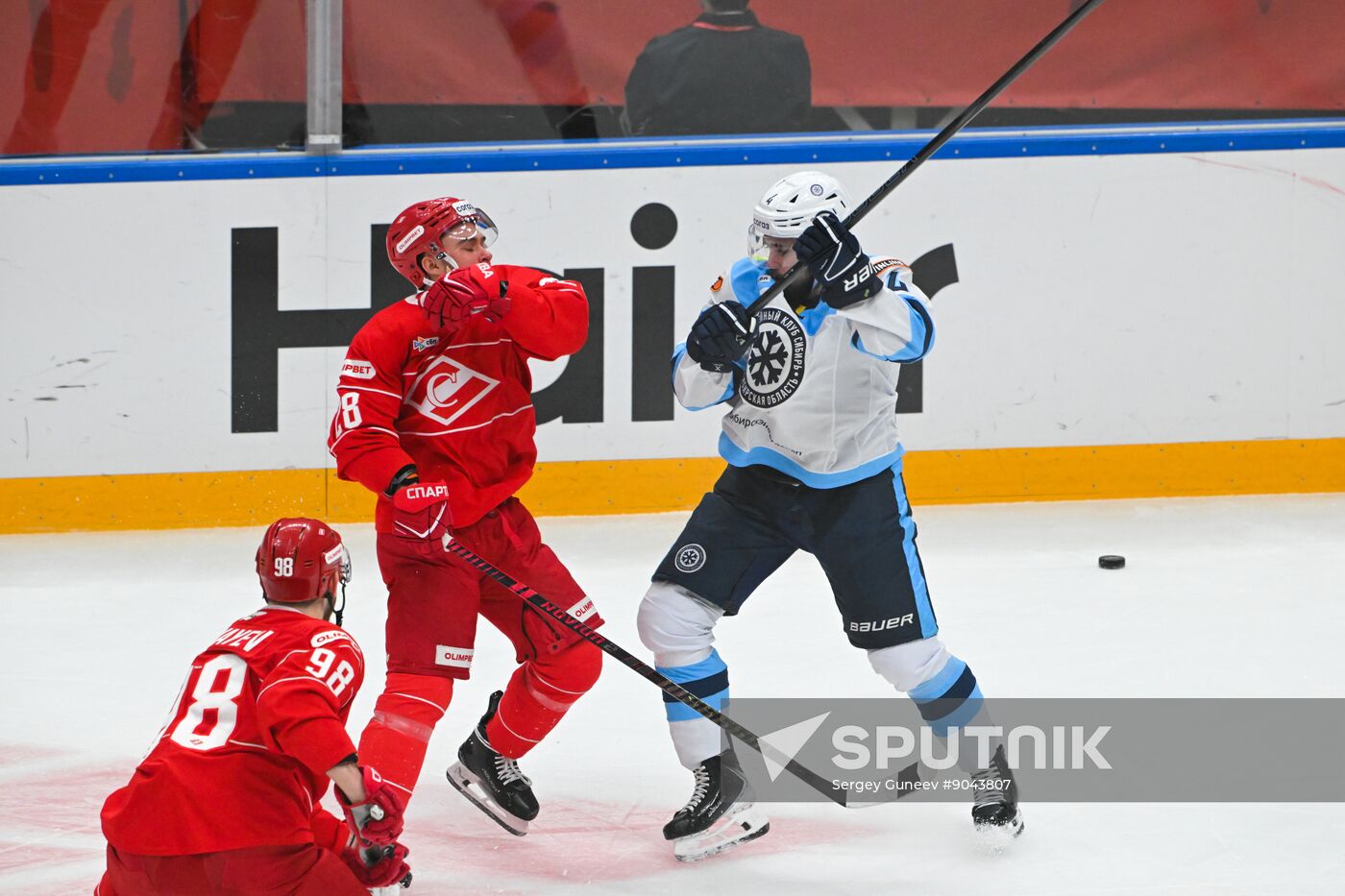 Russia Ice Hockey Kontinental League Spartak - Sibir
