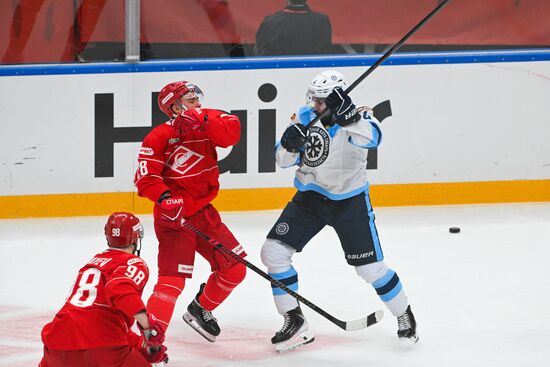 Russia Ice Hockey Kontinental League Spartak - Sibir