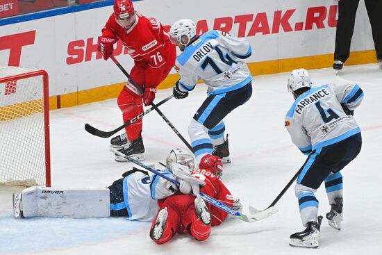 Russia Ice Hockey Kontinental League Spartak - Sibir