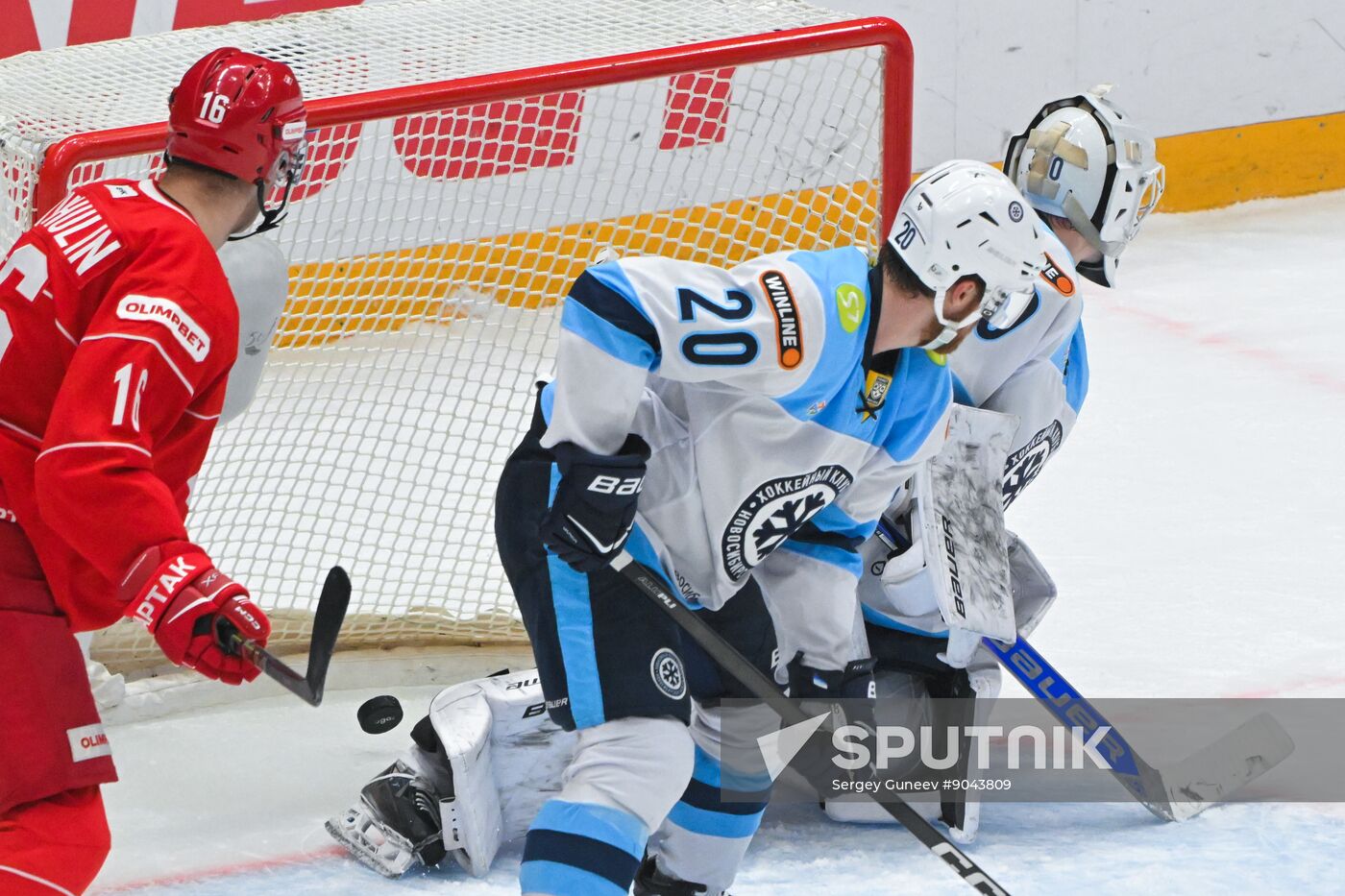 Russia Ice Hockey Kontinental League Spartak - Sibir