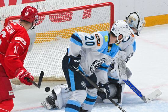 Russia Ice Hockey Kontinental League Spartak - Sibir