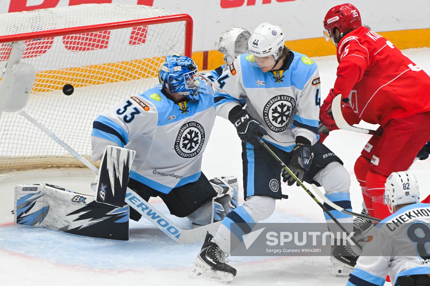 Russia Ice Hockey Kontinental League Spartak - Sibir