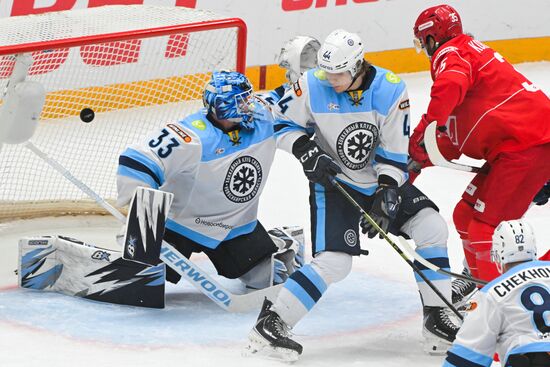 Russia Ice Hockey Kontinental League Spartak - Sibir