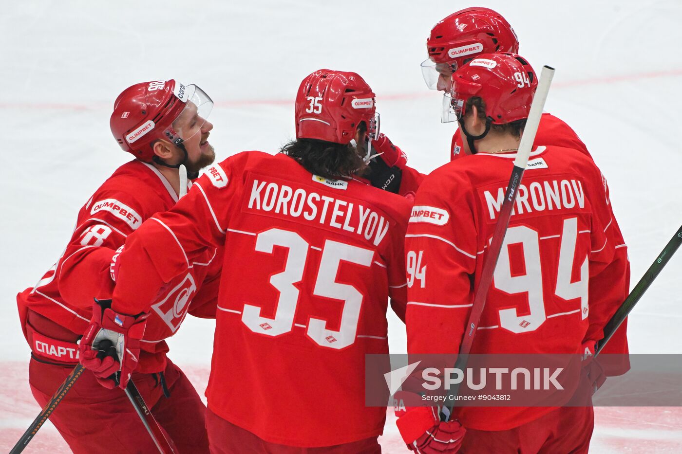 Russia Ice Hockey Kontinental League Spartak - Sibir