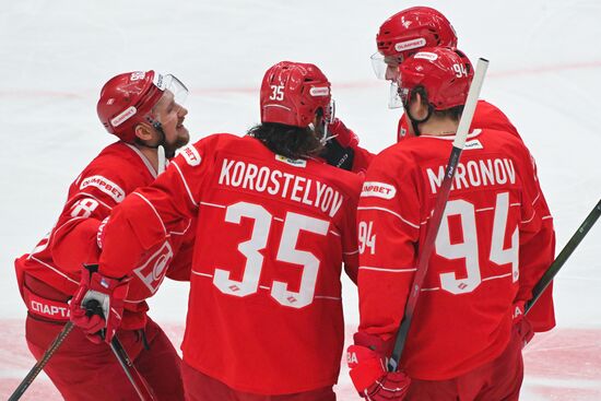 Russia Ice Hockey Kontinental League Spartak - Sibir