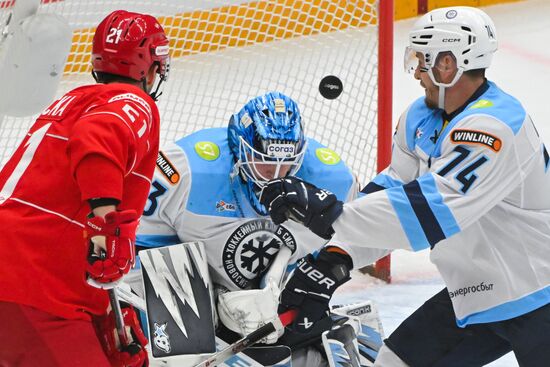 Russia Ice Hockey Kontinental League Spartak - Sibir
