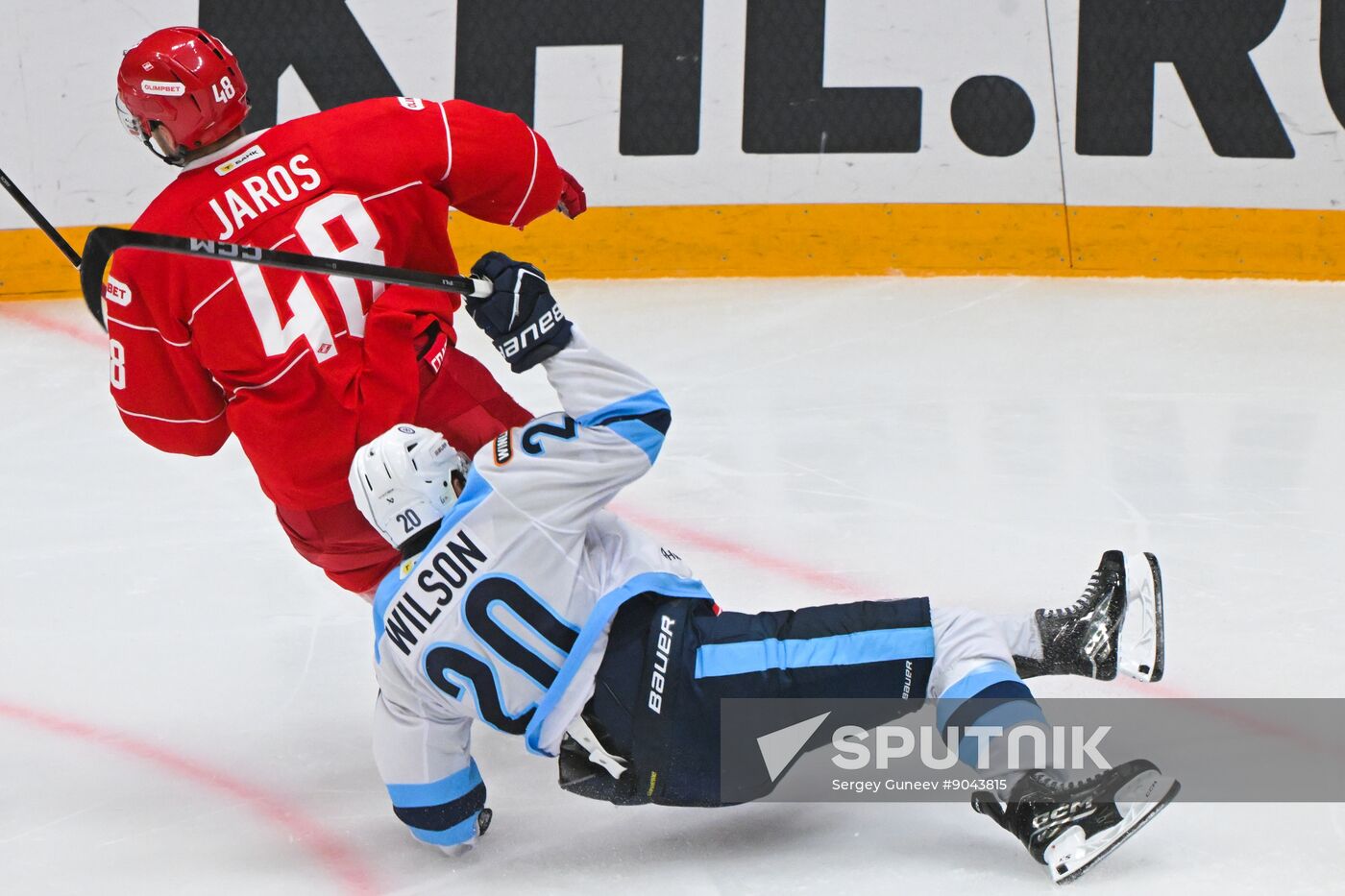Russia Ice Hockey Kontinental League Spartak - Sibir