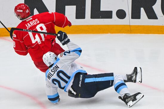 Russia Ice Hockey Kontinental League Spartak - Sibir