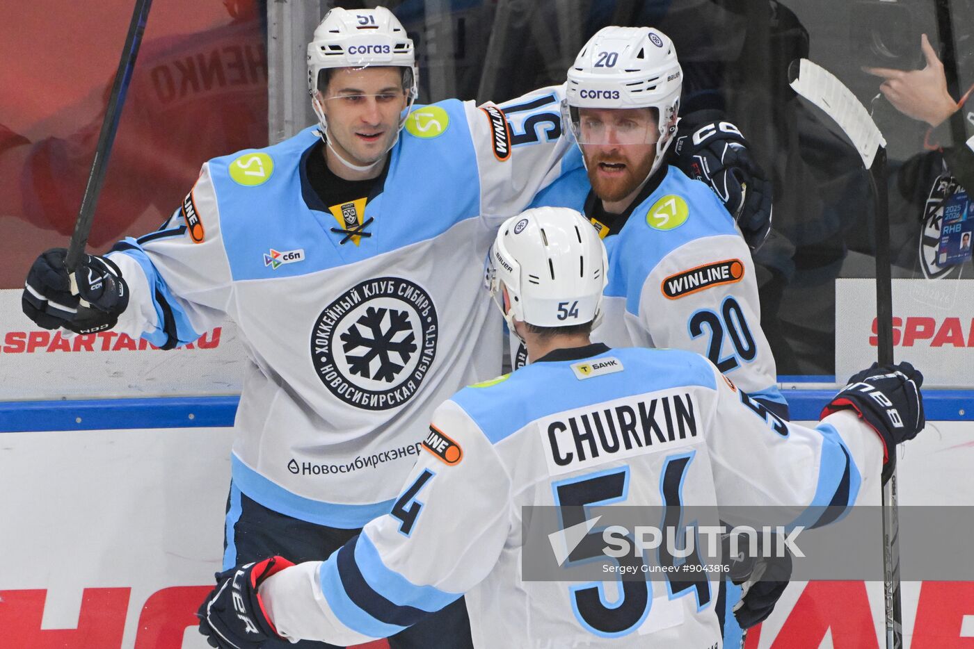Russia Ice Hockey Kontinental League Spartak - Sibir