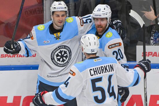 Russia Ice Hockey Kontinental League Spartak - Sibir