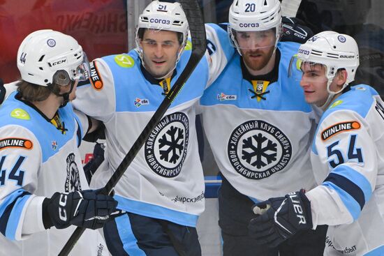 Russia Ice Hockey Kontinental League Spartak - Sibir