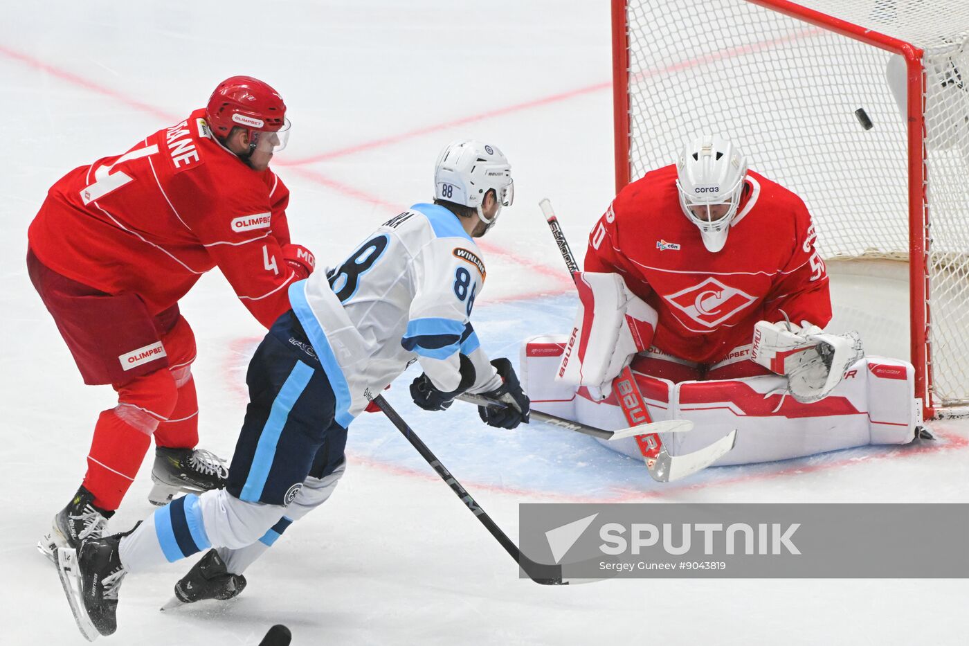 Russia Ice Hockey Kontinental League Spartak - Sibir