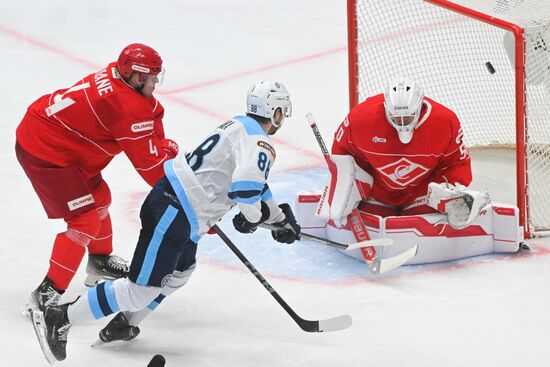 Russia Ice Hockey Kontinental League Spartak - Sibir