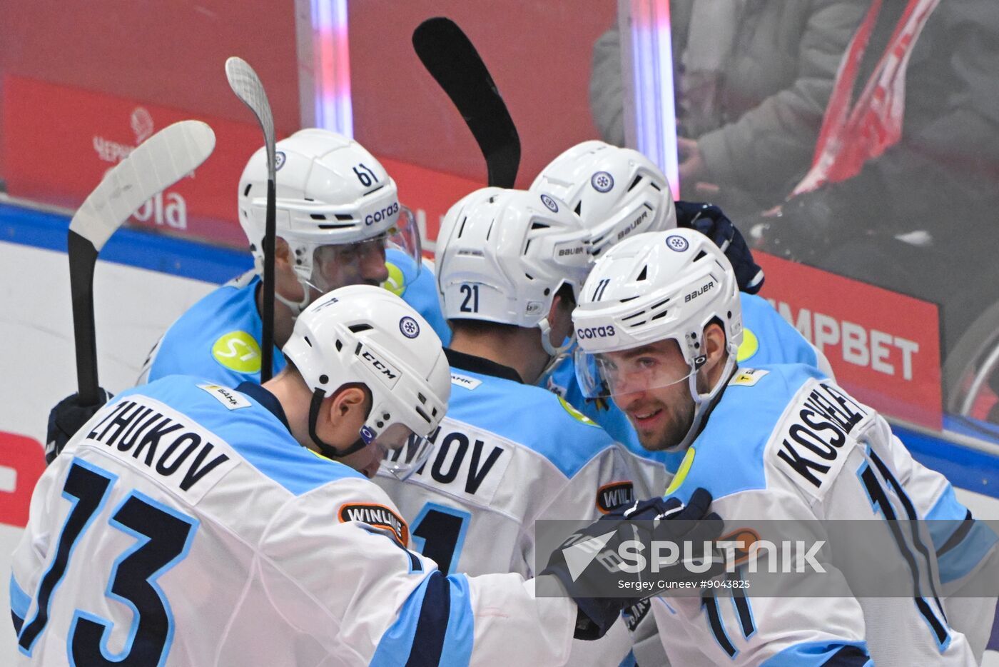 Russia Ice Hockey Kontinental League Spartak - Sibir