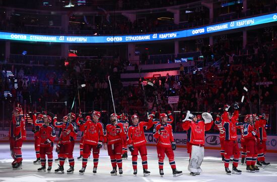 Russia Ice Hockey Kontinental League CSKA - Severstal