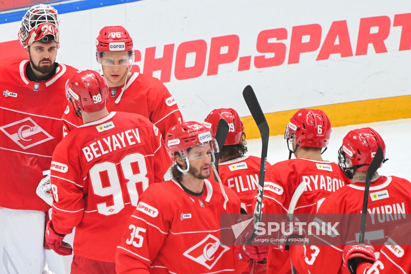 Russia Ice Hockey Kontinental League Spartak - Sibir
