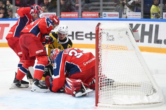 Russia Ice Hockey Kontinental League CSKA - Severstal