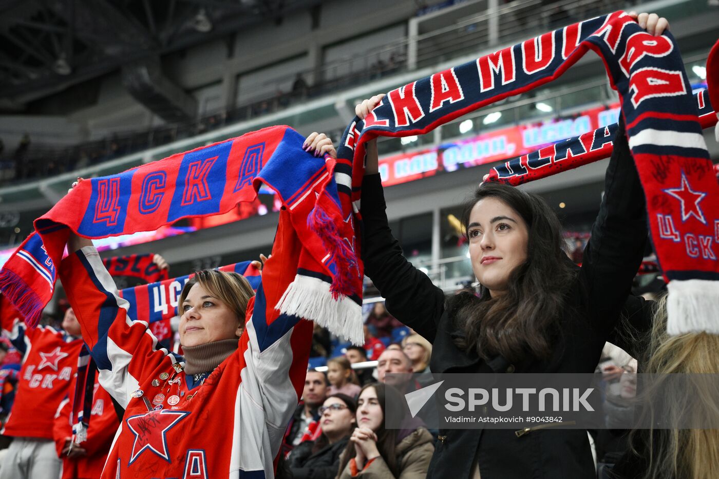 Russia Ice Hockey Kontinental League CSKA - Severstal