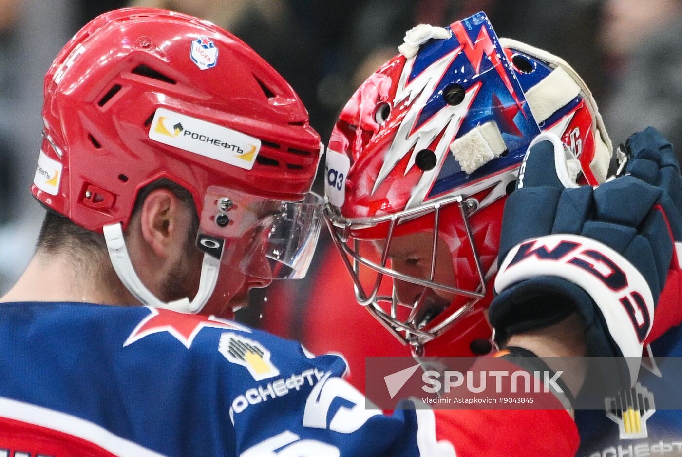 Russia Ice Hockey Kontinental League CSKA - Severstal