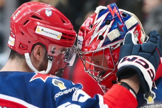 Russia Ice Hockey Kontinental League CSKA - Severstal