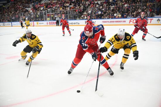 Russia Ice Hockey Kontinental League CSKA - Severstal