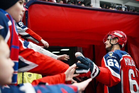 Russia Ice Hockey Kontinental League CSKA - Severstal