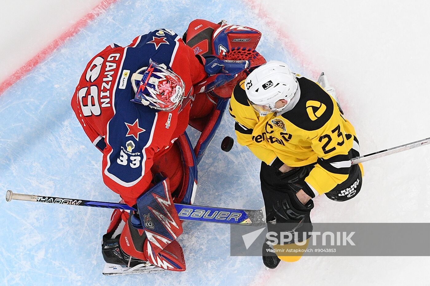 Russia Ice Hockey Kontinental League CSKA - Severstal