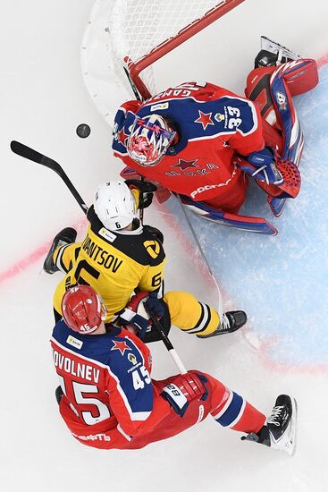 Russia Ice Hockey Kontinental League CSKA - Severstal