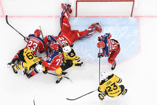 Russia Ice Hockey Kontinental League CSKA - Severstal