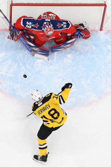 Russia Ice Hockey Kontinental League CSKA - Severstal