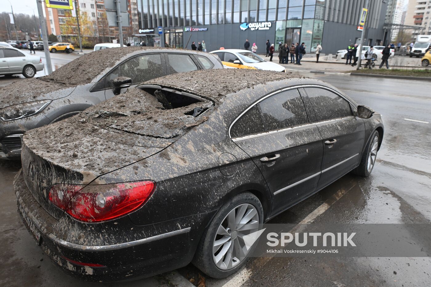 Russia Ice Complex Pillar Collapse