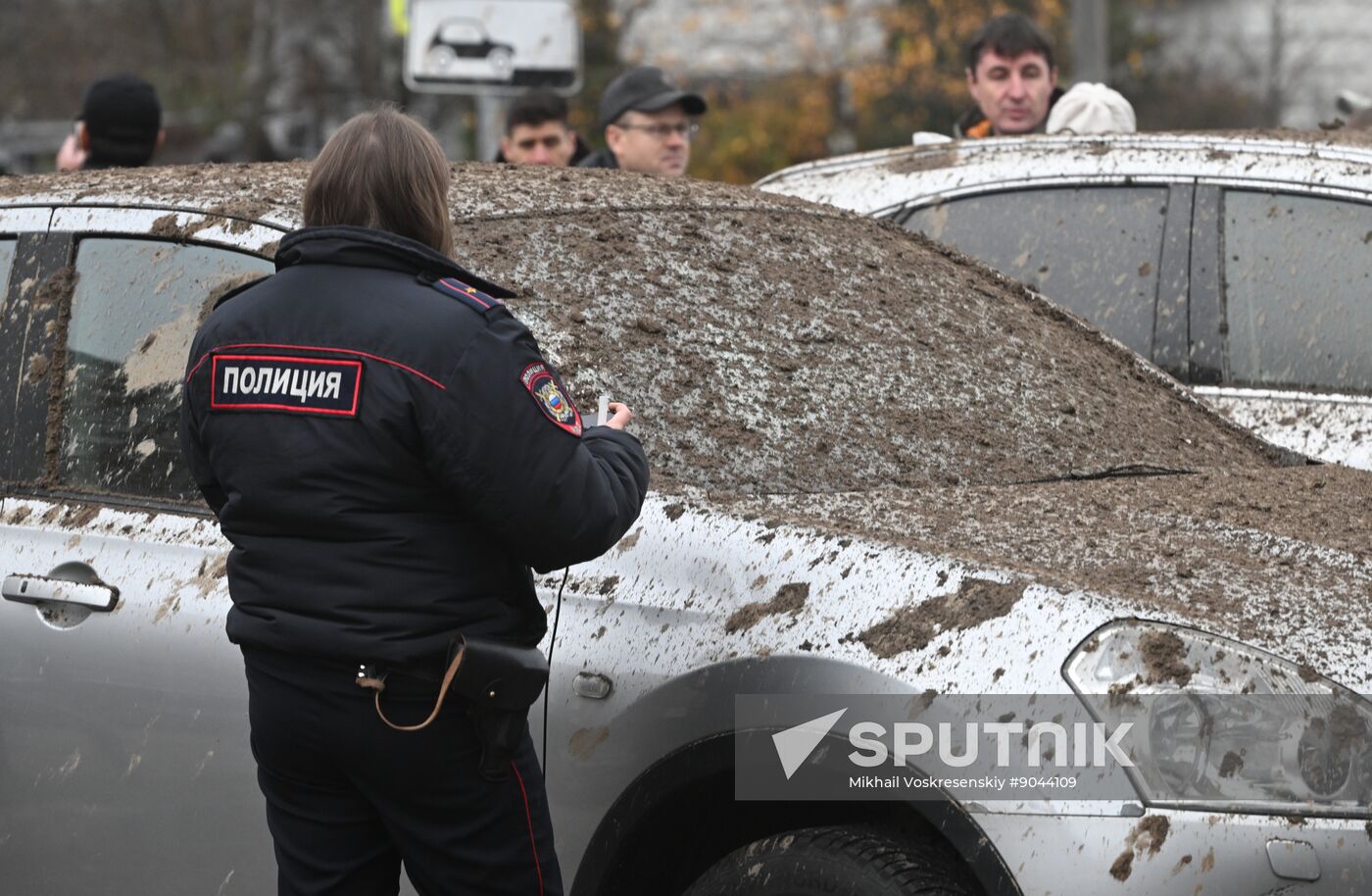 Russia Ice Complex Pillar Collapse