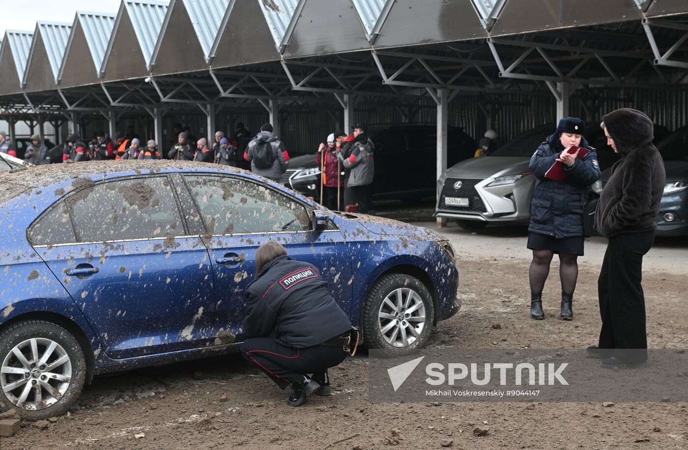 Russia Ice Complex Pillar Collapse