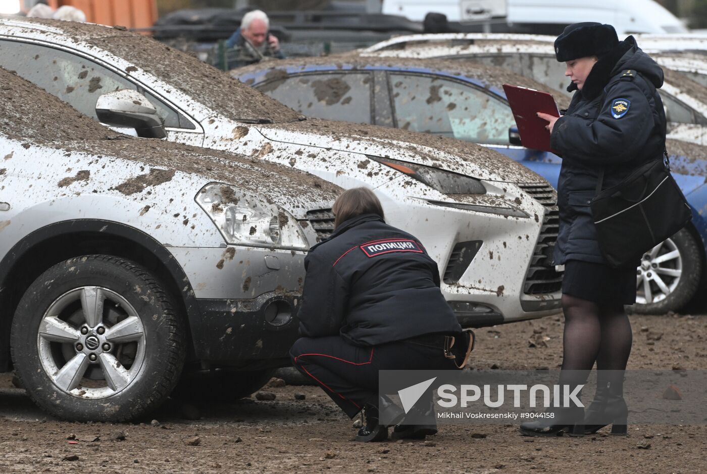 Russia Ice Complex Pillar Collapse