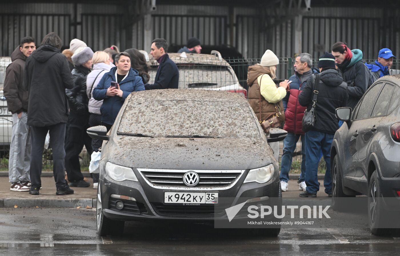 Russia Ice Complex Pillar Collapse