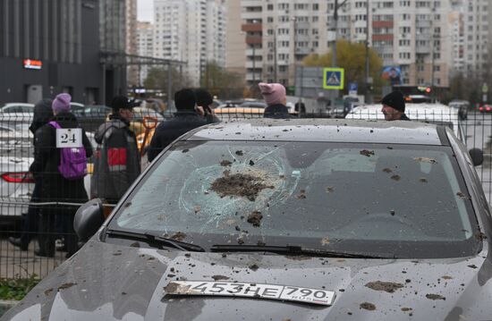 Russia Ice Complex Pillar Collapse