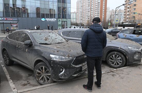 Russia Ice Complex Pillar Collapse