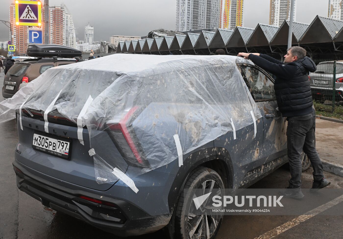 Russia Ice Complex Pillar Collapse